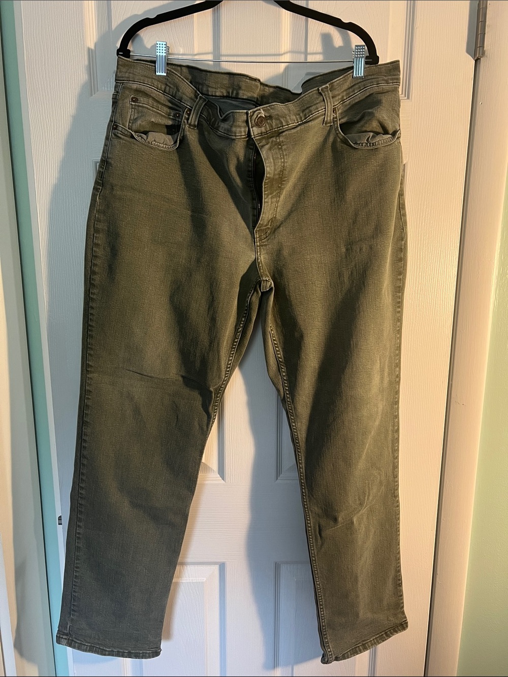 Men's LL Bean Vintage 1912 Jeans, BeanFlex Standard Athletic - Size 44x32